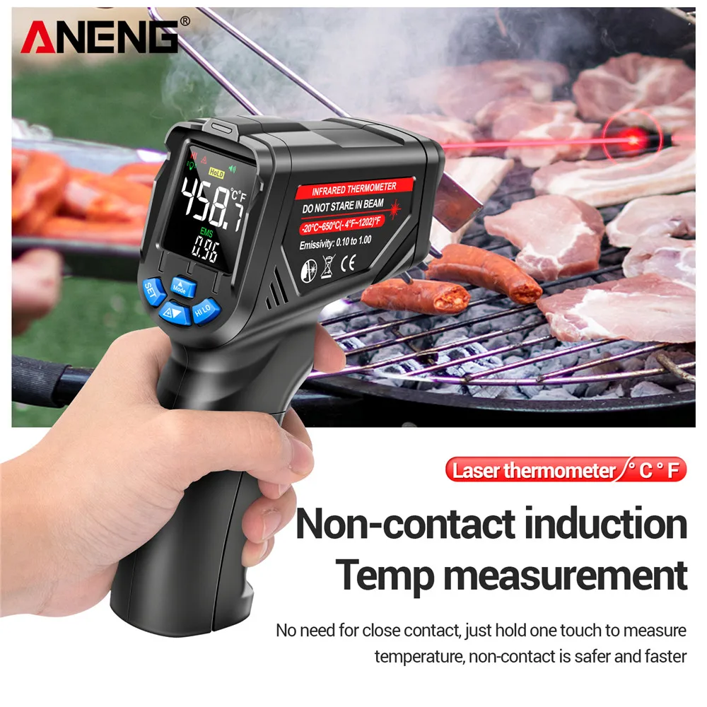 Industrial Laser Thermometer Gun - Sensor Gun Circuit Industrial Testing Floor
