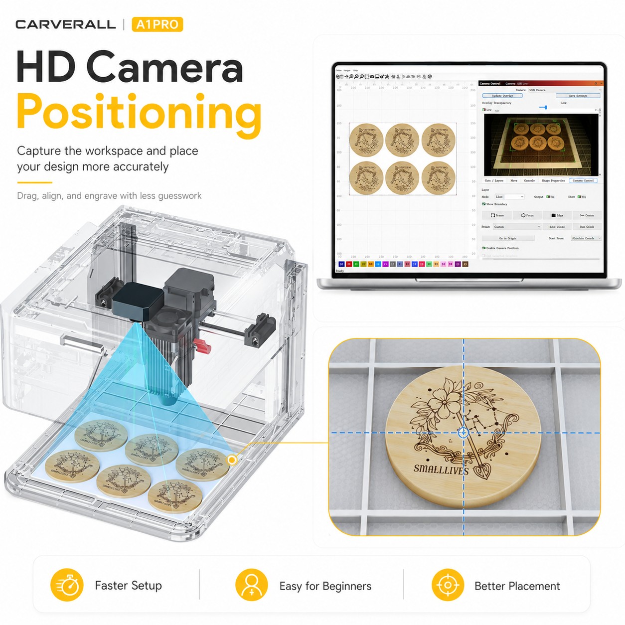 Carverall A1 Pro Laser Engravi - огляд і ціна Laser Engraving Software