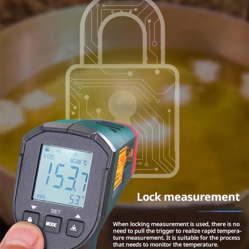 UNI-T UT306S UT306C Digital Th - огляд і ціна Industrial Laser Thermometer Gun