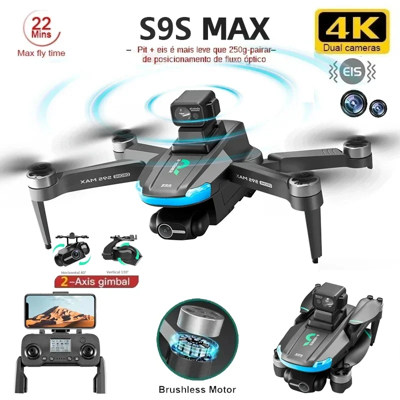 NEW S9S MAX MINI Drone 4K 2-Ax - огляд і ціна Industrial Handheld Laser
