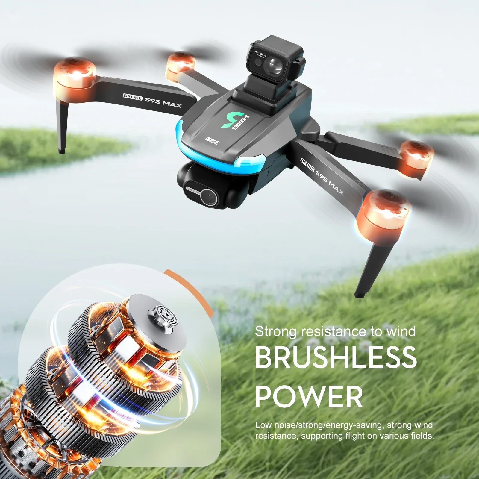NEW S9S MAX MINI Drone 4K 2-Ax - огляд і ціна Industrial Handheld Laser