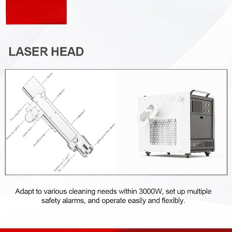 Industrial Handheld Laser Clea - огляд і ціна Industrial Handheld Laser