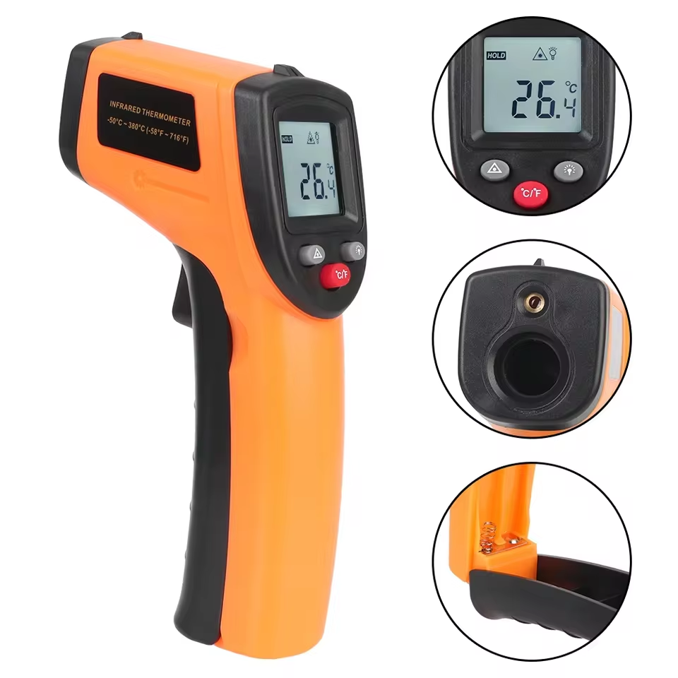 New T600 T600A Digital Infrare - огляд і ціна Industrial Laser Thermometer Gun