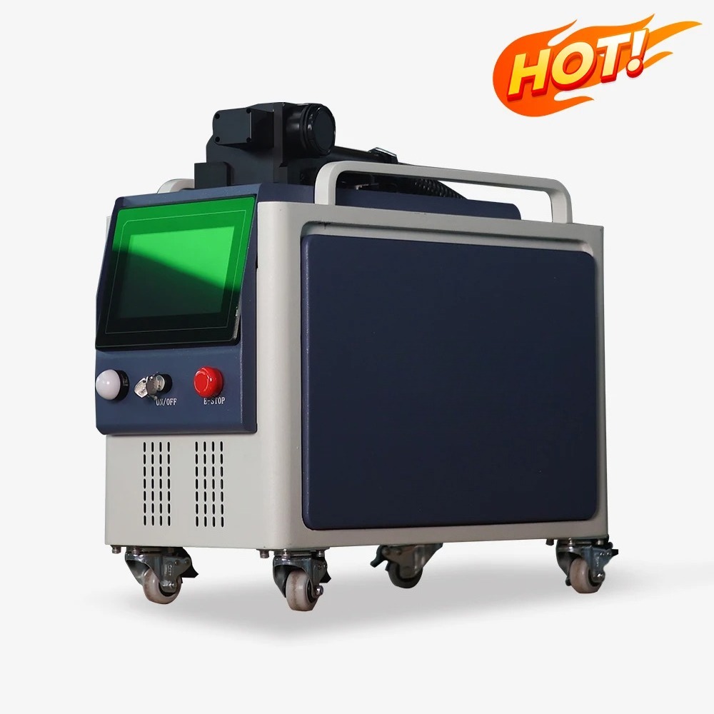 100W 200W 300w Pulse Laser Cle - огляд і ціна Industrial Laser Paint Removal