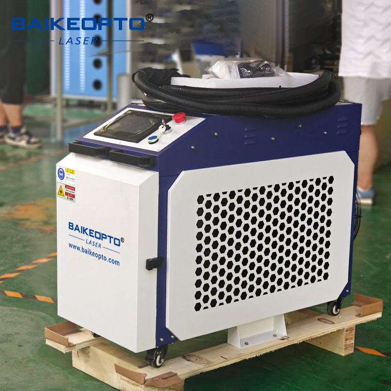 1500W fiber laser cleaning mac - огляд і ціна Industrial Laser Paint Removal