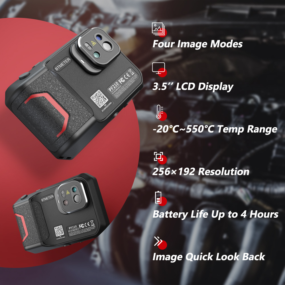 256x192 Thermal Camera Guide H - огляд і ціна Industrial Handheld Laser