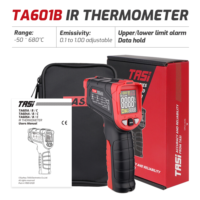 TASI TA601A TA601B TA601C Infr - огляд і ціна Industrial Laser Thermometer Gun