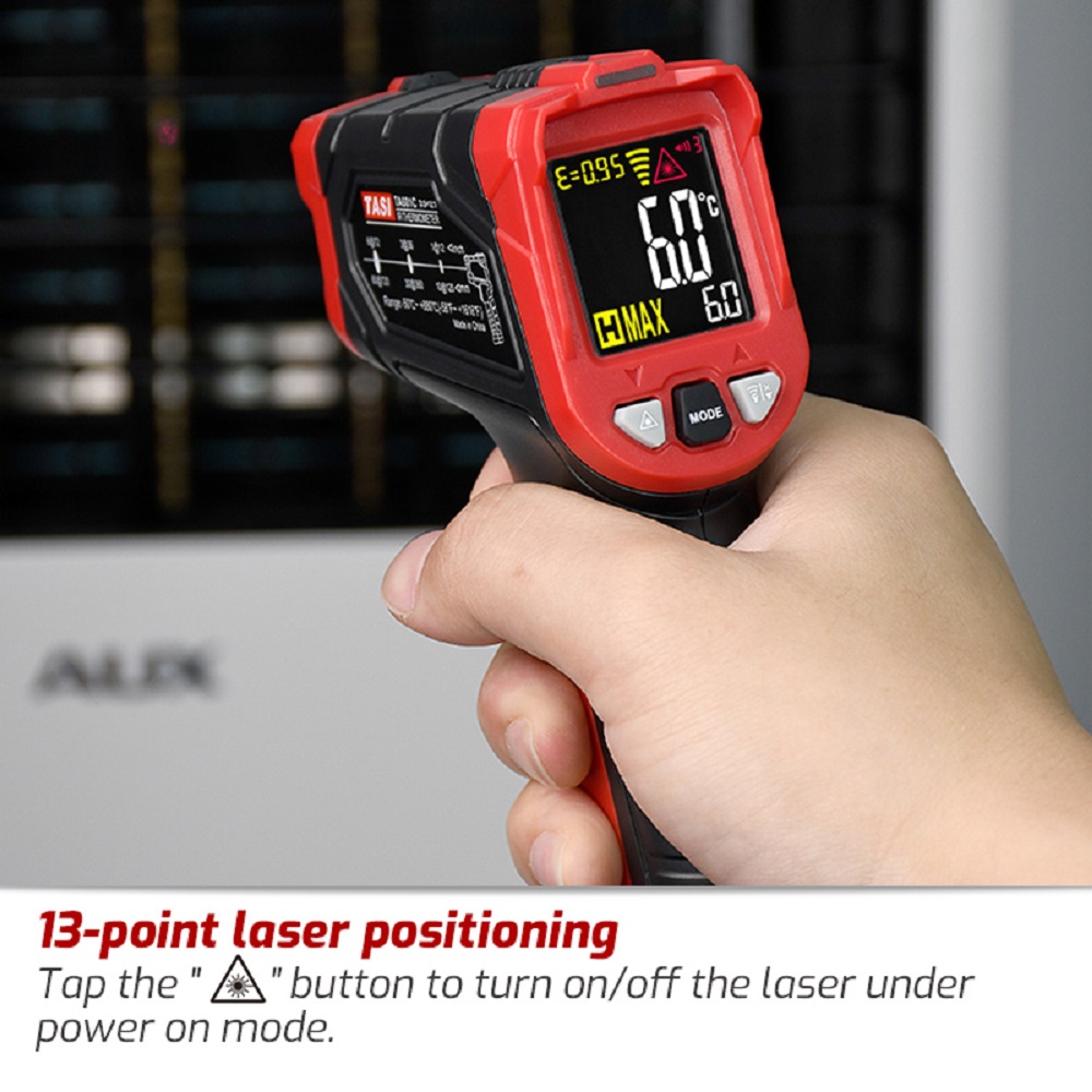 TASI TA601A TA601B TA601C Infr - огляд і ціна Industrial Laser Thermometer Gun
